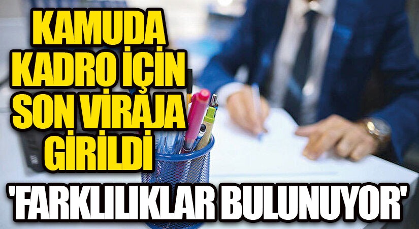 Kamudaki Sözleşmeli Personel İçin Son Viraja Girildi