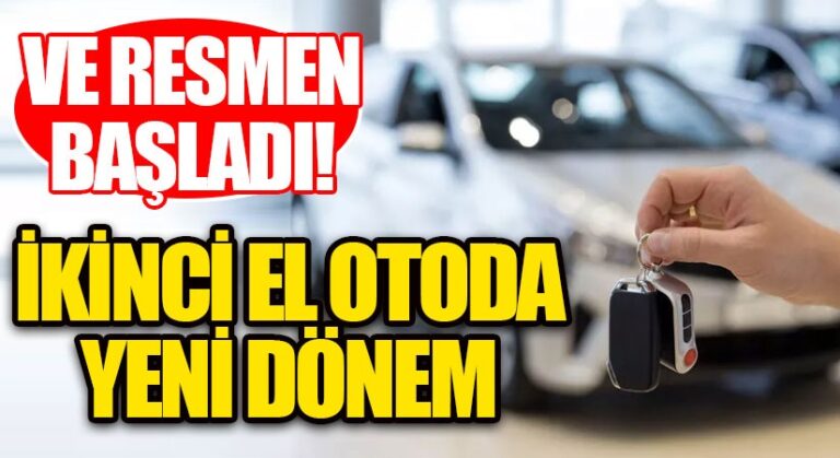 İkinci El Otoda Yeni Dönem