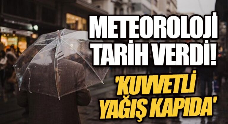 Dikkat! Kuvvetli Yağış Geliyor