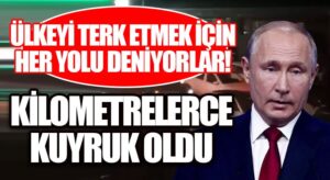 Ülkeyi Terk Etmek İçin Her Yolu Deniyorlar!