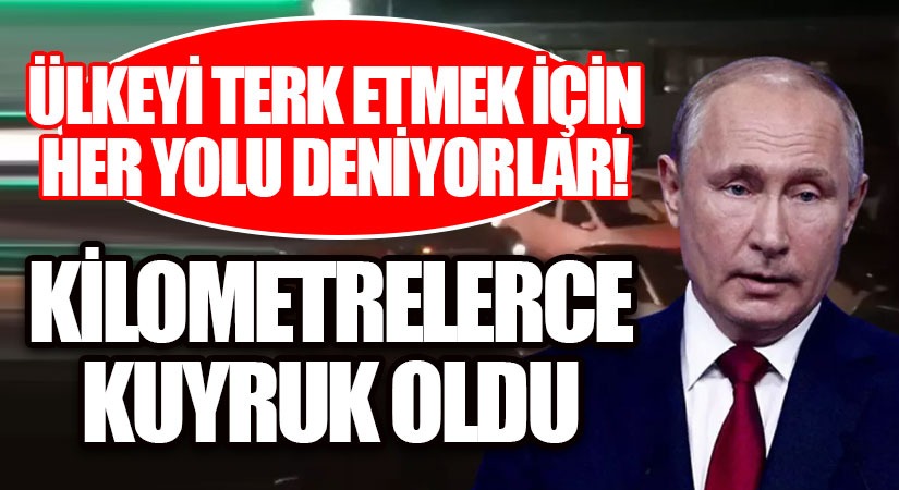 Ülkeyi Terk Etmek İçin Her Yolu Deniyorlar!