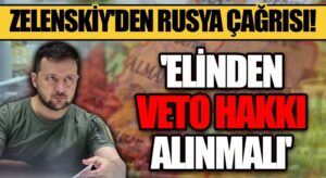 Zelenskiy’den Rusya Çağrısı!