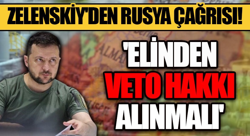 Zelenskiy’den Rusya Çağrısı!
