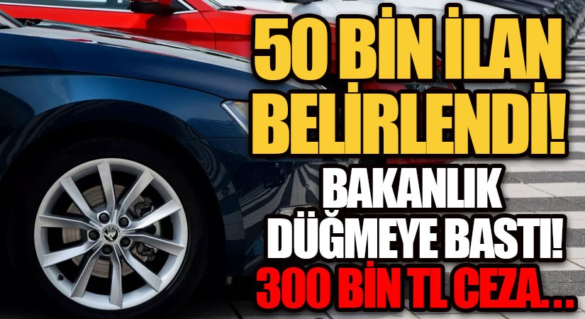 Bakanlık Düğmeye Bastı! Devir Hilesiyle Hazırlanan 50 Bin İlan Belirledi