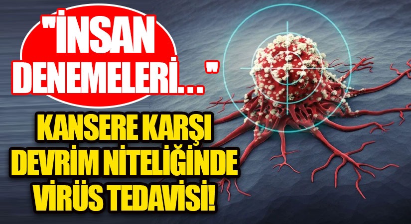 Kansere Karşı Devrim Niteliğinde Virüs Tedavisi!