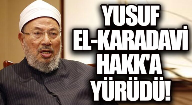 Yusuf El Karadavi Hakka Yürüdü