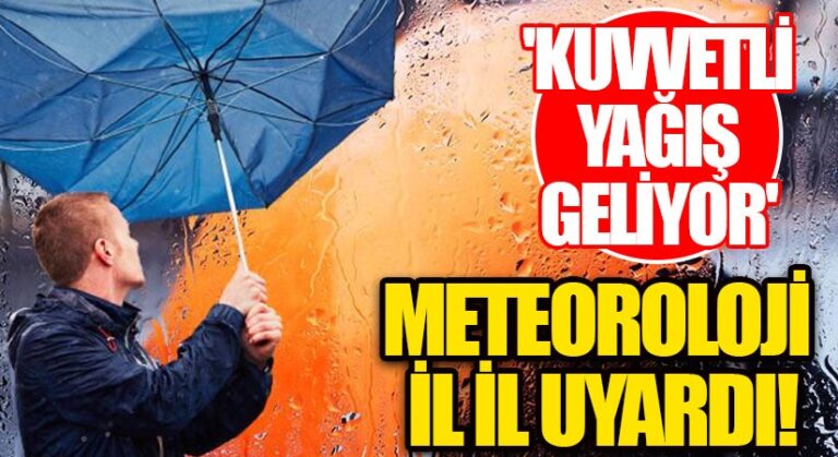 Dikkat! Yağışlı Hava Etkili Olacak