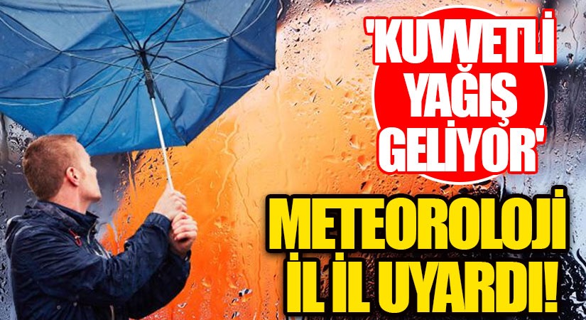 Dikkat! Yağışlı Hava Etkili Olacak