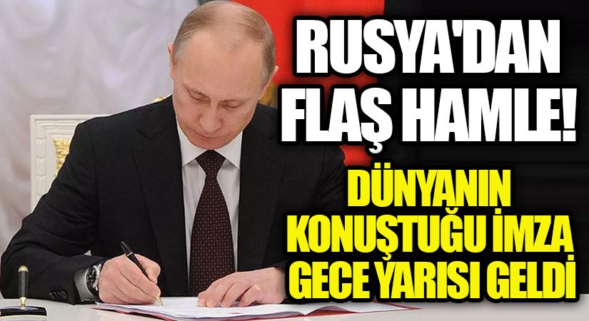 Dünyanın Konuştuğu İmza Gece Yarısı Geldi!