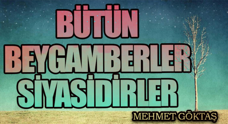 Bütün Peygamberler Siyasidir
