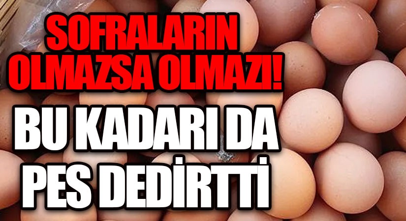 Yumurta Fiyatları Fırladı!