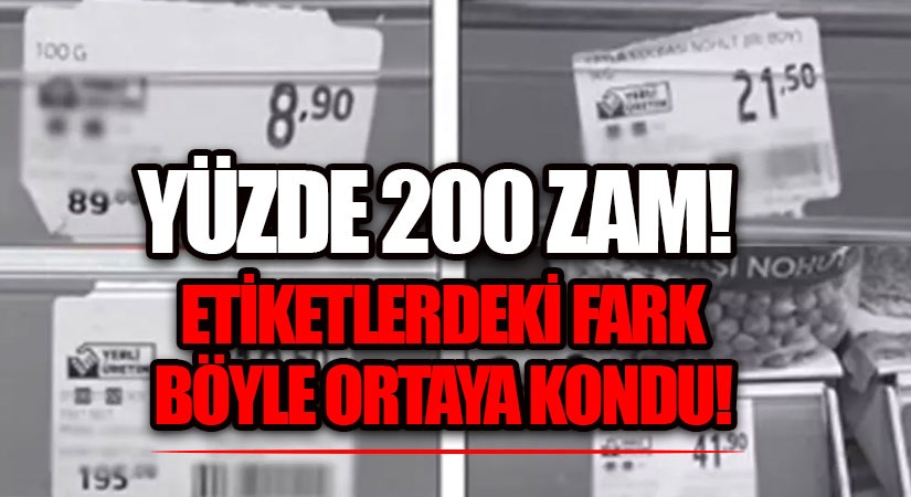 Yüzde 200 Zam