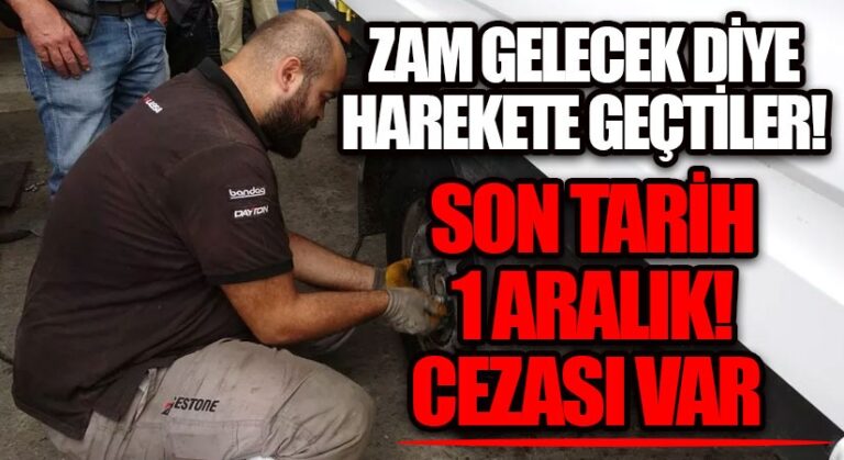 Zam Gelecek Diye Harekete Geçtiler