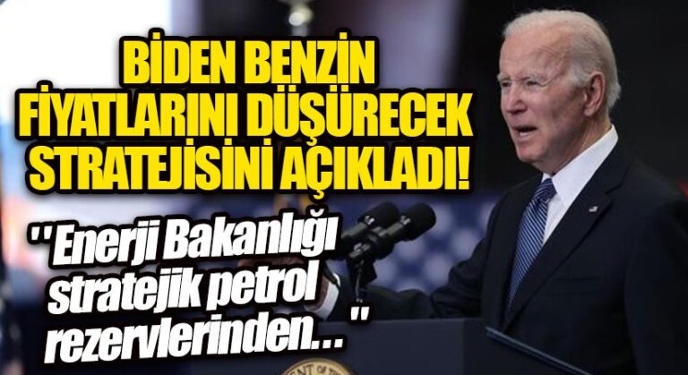 Joe Biden, Benzin Fiyatlarını Düşürecek Stratejisini Açıkladı