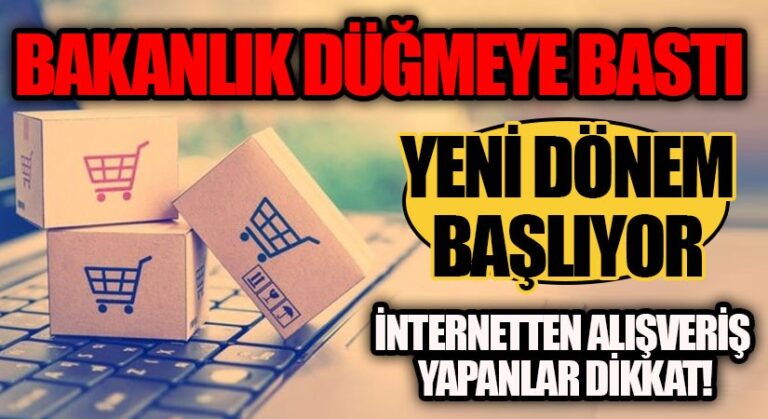 İnternetten Alışveriş Yapanlar Dikkat!