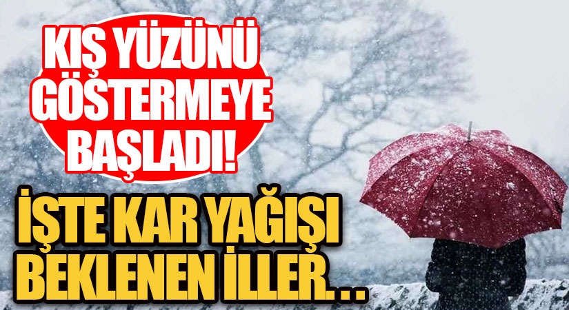 Kış Yüzünü Göstermeye Başladı