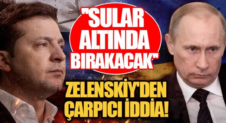 Volodimir Zelenskiy’den Çarpıcı İddia!