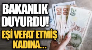 Eşi Vefat Eden Kadınlara Konut Desteği