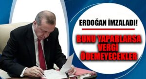 Vergi Avantajında Yeni Karar! 