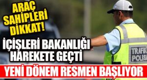 İç İşleri Bakanlığı Harekete Geçti!