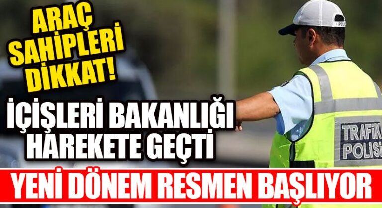 İç İşleri Bakanlığı Harekete Geçti!