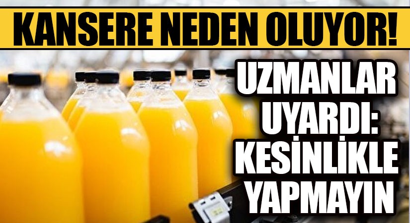 Uzmanlar Uyardı! Hastalık Riskini Artırıyor