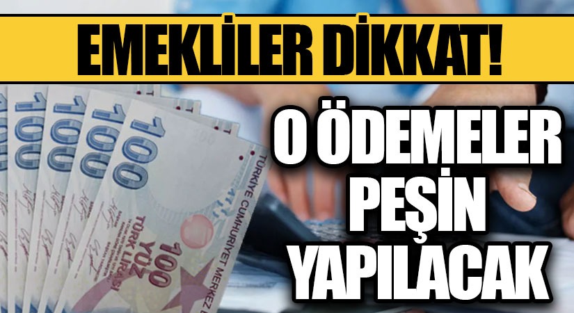 Emeki Promosyonlarına Peşin Ödeme!