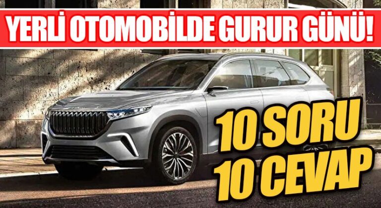 Yerli Otomobilde TOGG’la İlgili Tüm Detaylar