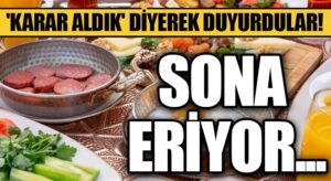Bir Devir Sona Eriyor! 