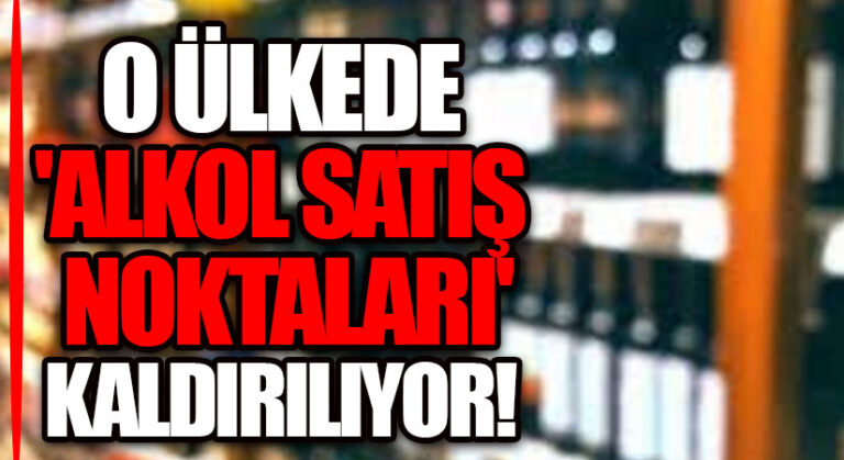 O Ülkede ‘Alkol Satış Noktaları’ Kaldırılıyor..