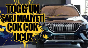 ”TOGG’UN ŞARJ MALİYETİ ÇOK ÇOK UCUZ!”
