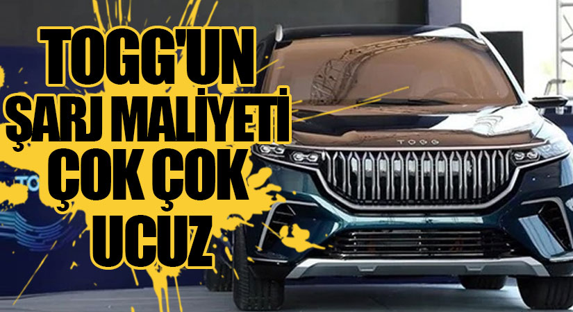 ”TOGG’UN ŞARJ MALİYETİ ÇOK ÇOK UCUZ!”