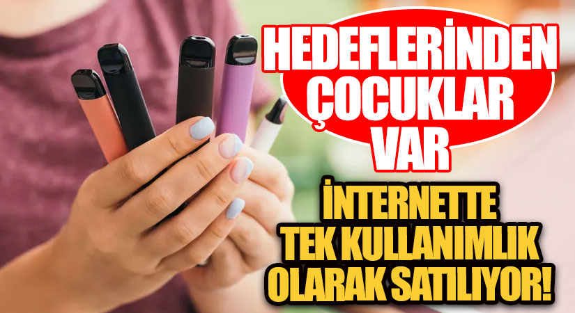 İNTERNETTE TEK KULLANIMLIK OLARAK SATILIYOR! HEDEFLERİNDEN ÇOCUKLAR VAR