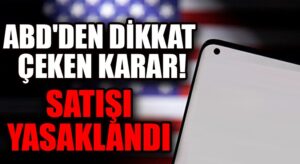 ABD’den Skandal Karar! O Ülkenin Ürünlerinin Satışını Askıya Aldı