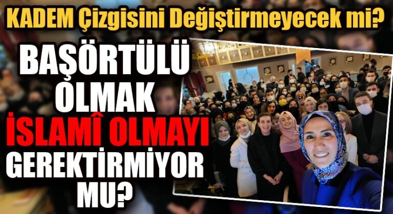 BAŞ ÖRTÜLÜ OLMAK İSLAMÎ OLMAYI GEREKTİRMİYOR MU?
