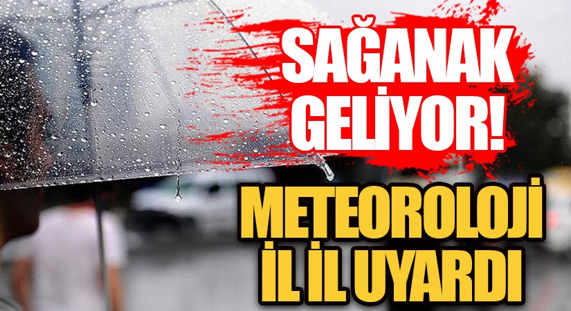 Meteoroloji İl İl Uyardı!
