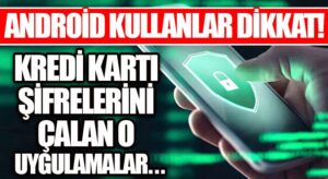 Dikkat! Kart Bilgilerinizi Çalıyor