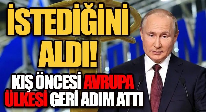 Kış Öncesi Avrupa Ülkesi Geri Adım Attı!