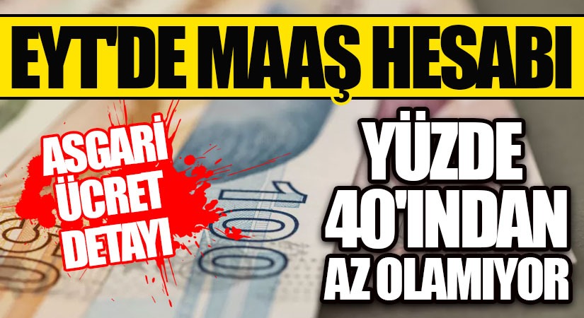EYT’de Maaş Hesabı