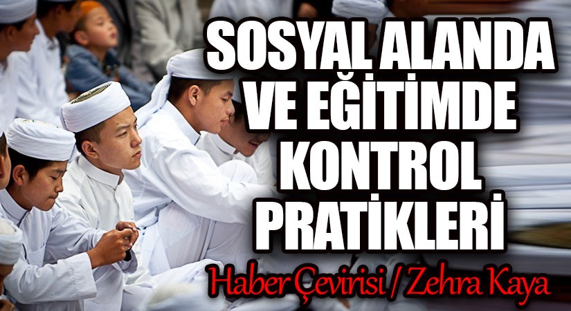 SOSYAL ALANDA VE EĞİTİMDE KONTROL PRATİKLERİ