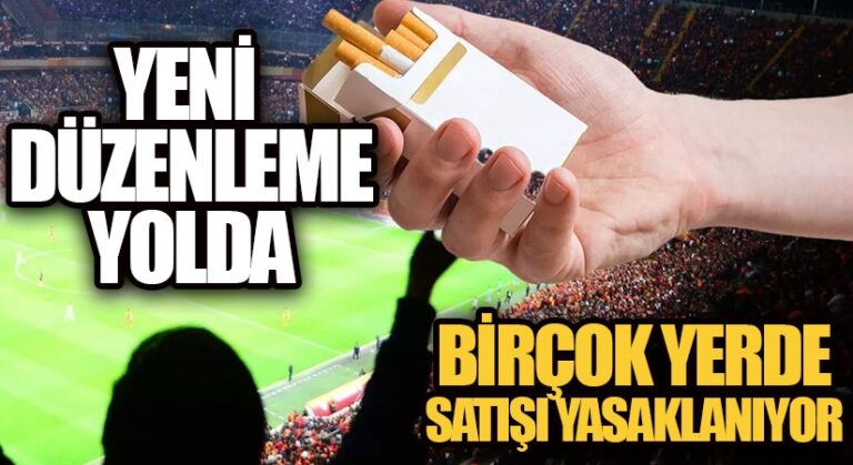 Bir Çok Yerde Satışı Yasaklanıyor