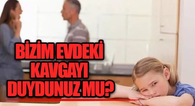 BİZİM EVDEKİ KAVGAYI DUYDUNUZ MU..?