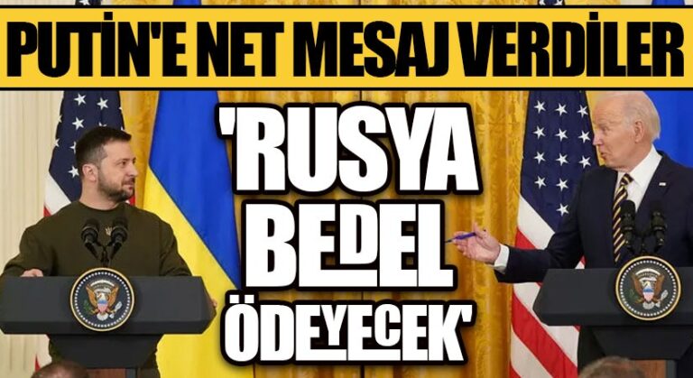 Biden: Ukrayna Orada Durduğu Sürece Ukrayna’nın Yanındayız