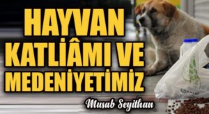 HAYVAN KATLİÂMI VE MEDENİYETİMİZ