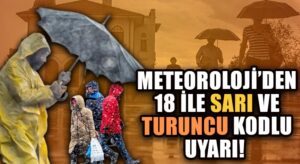 Meteoroloji Genel Müdürlüğünden Peş Peşe Uyarı!