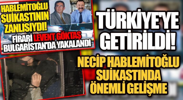 Necip Hablemitoğlu Suikastında Flaş Gelişme