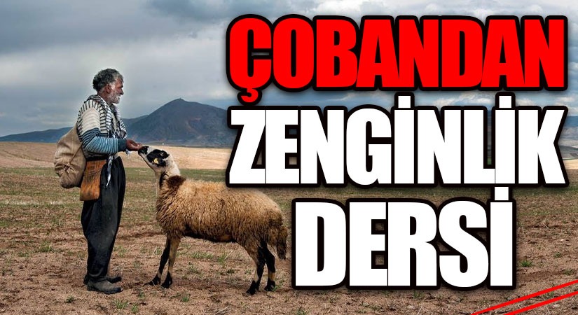 ÇOBANDAN ZENGİNLİK DERSİ
