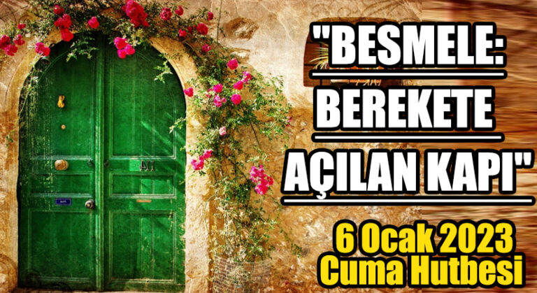 BESMELE: BEREKETE AÇILAN KAPI