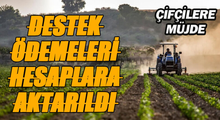 Tarımsal Destek Ödemeleri Hesaplara Aktarıldı