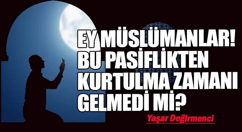 Ey Müslümanlar! Bu Pasiflikten Kurtulma Zamanı Gelmedi mi?